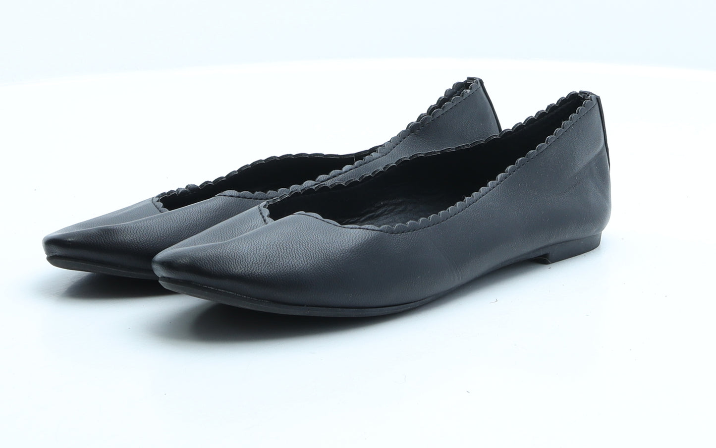 Dorothy Perkins Womens Black Synthetic Ballet Flat UK 5