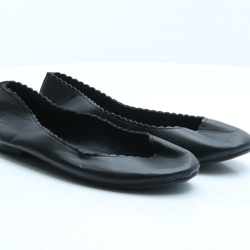 Dorothy Perkins Womens Black Synthetic Ballet Flat UK 5