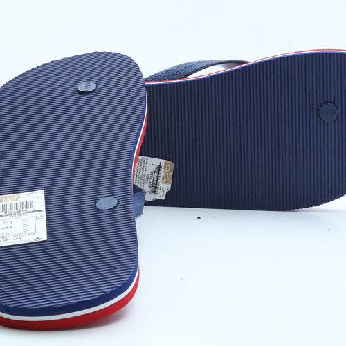 Marks and Spencer Mens Red Rubber Flip-Flop Sandal UK 12