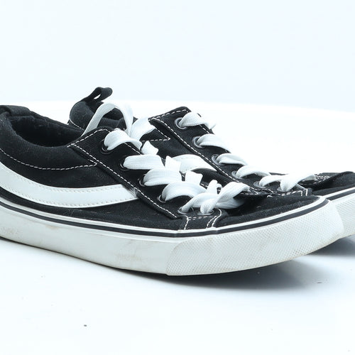 Primark Womens Black Fabric Trainer UK 5