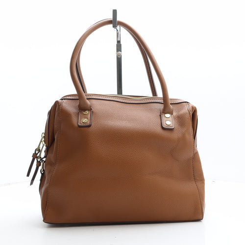 Jasper Conran Womens Brown Polyethylene Top Handle Bag Size Medium