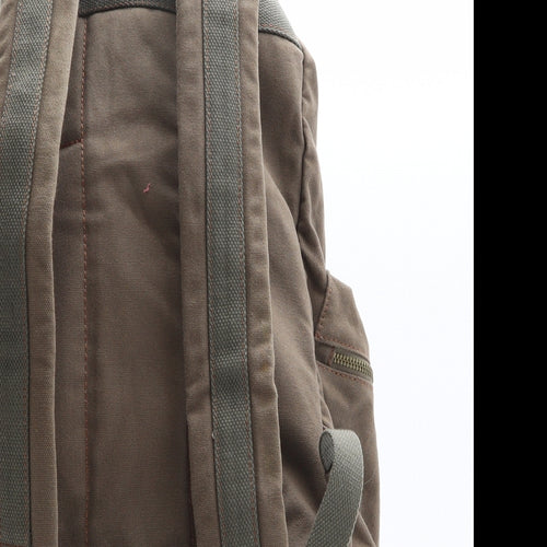 Aukmont Womens Brown Cotton Backpack Size Large - Unisex