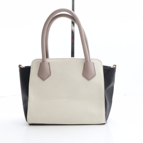 Marks and Spencer Womens Multicoloured Colorblock Polyethylene Top Handle Bag Size Small