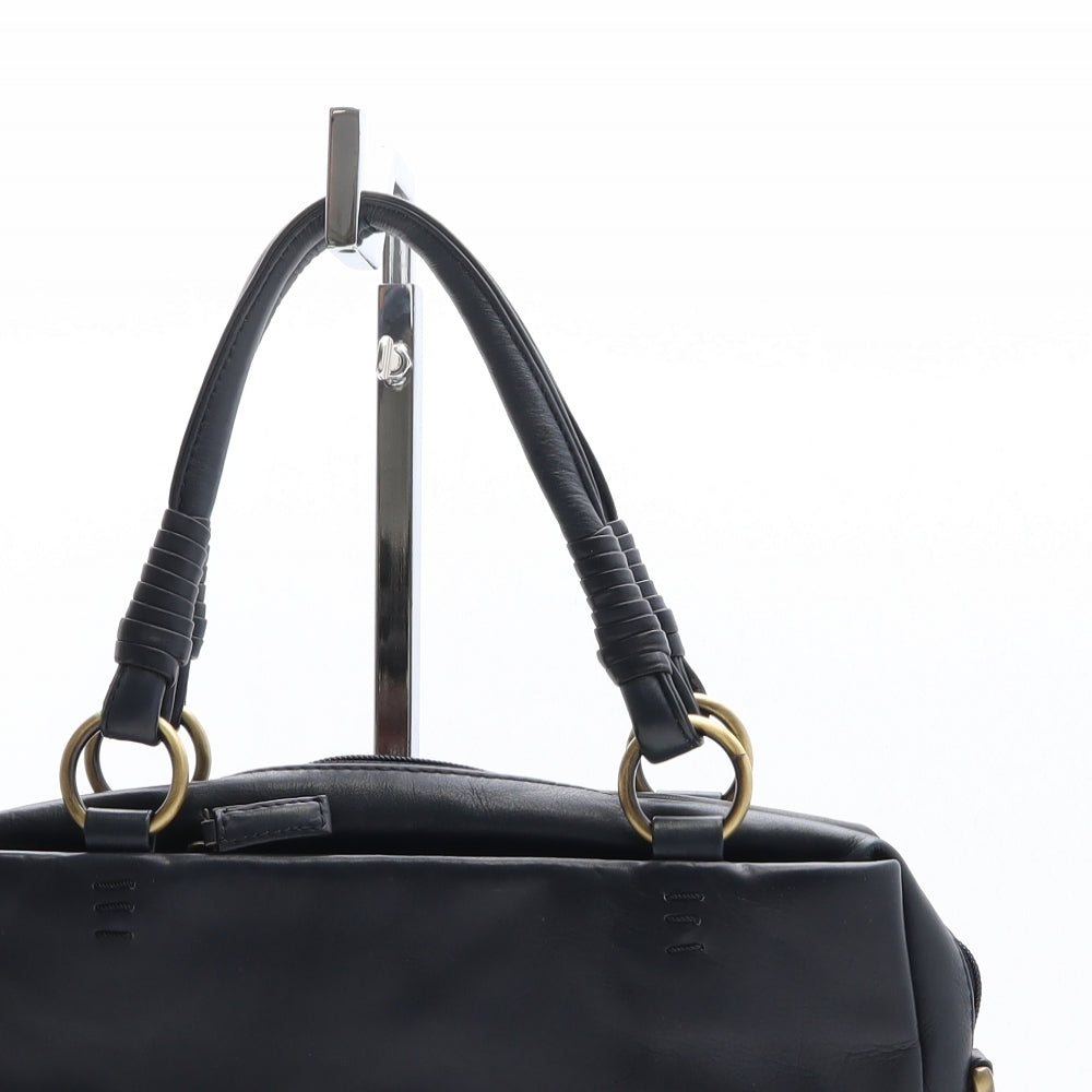 NOVA Womens Blue Polyethylene Top Handle Bag Size Small