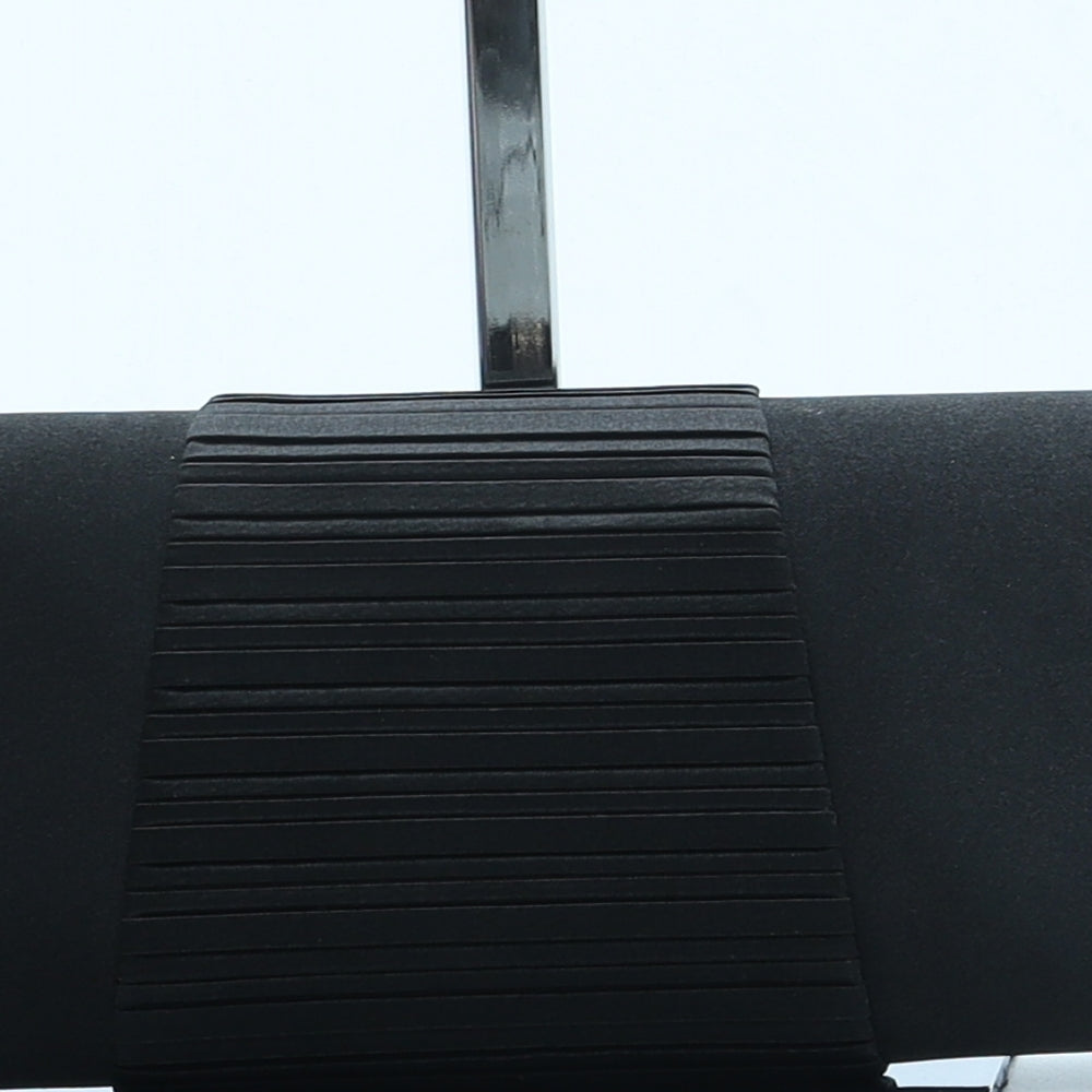 Preworn Womens Black Polyester Clutch Size Small