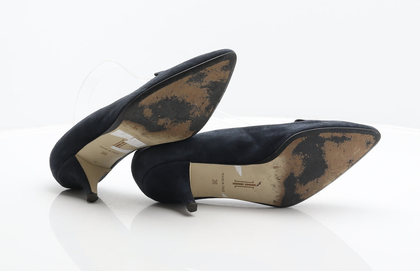Hobbs Womens Blue Suede Court Heel UK 3.5 36