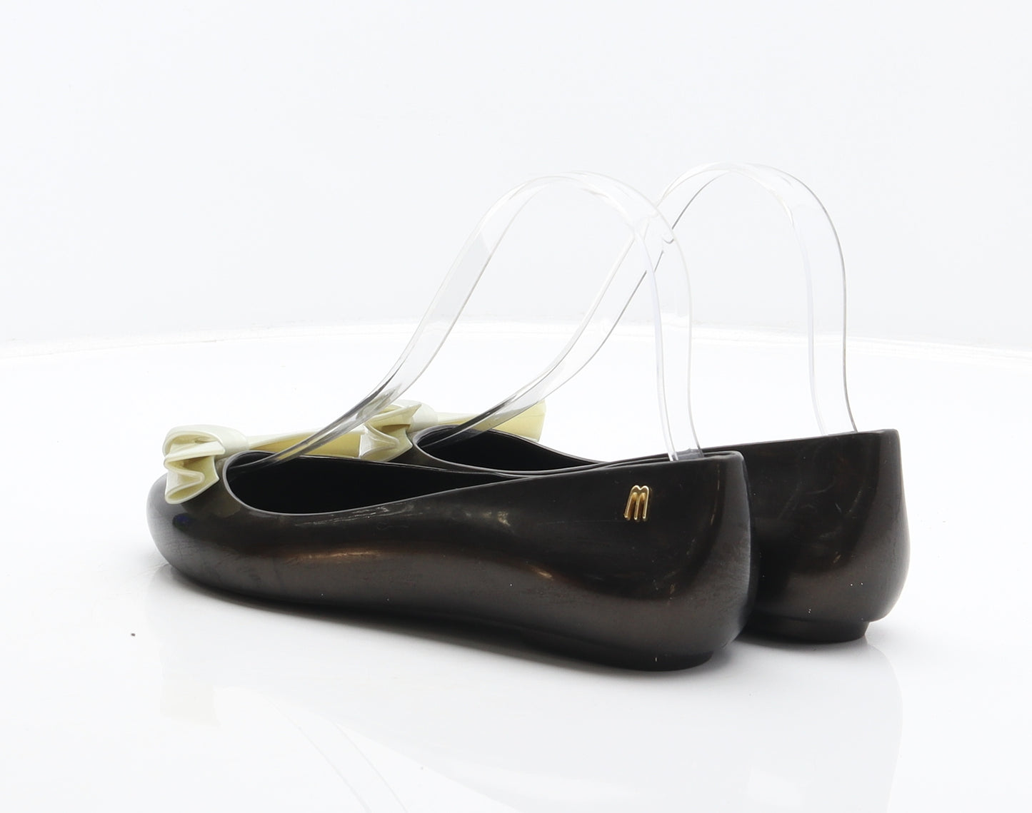 Melissa Womens Brown Synthetic Ballet Flat UK 3 35
