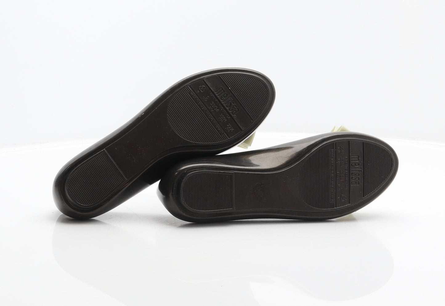 Melissa Womens Brown Synthetic Ballet Flat UK 3 35