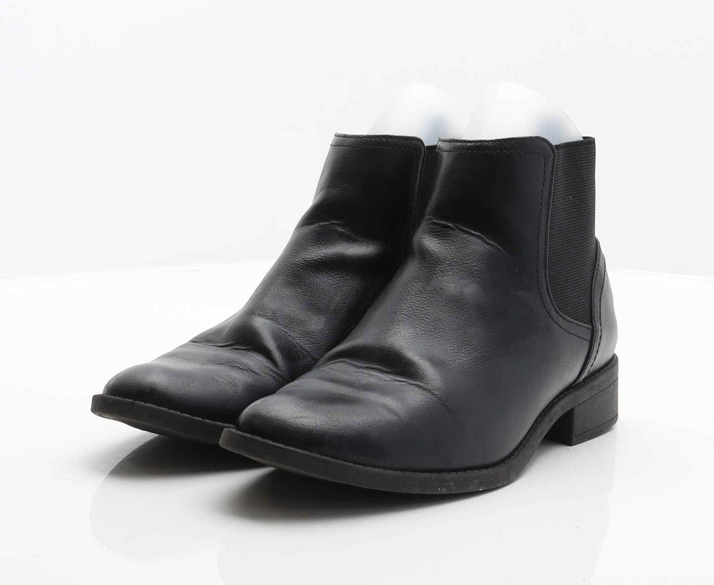 George Womens Black Synthetic Chelsea Boot UK 6