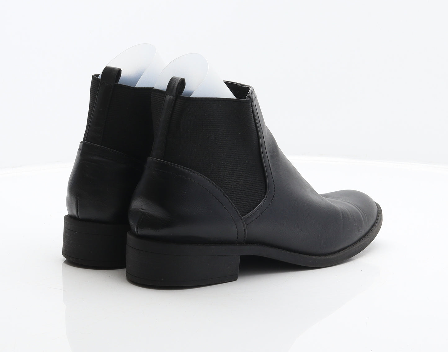 George Womens Black Synthetic Chelsea Boot UK 6