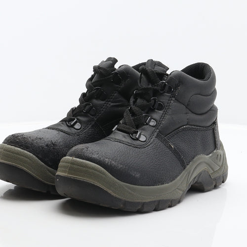 Arco Essentials Womens Black Synthetic Trainer UK 4 37 - Safety footwear, Oil resistant