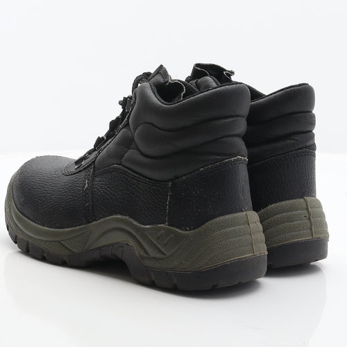 Arco Essentials Womens Black Synthetic Trainer UK 4 37 - Safety footwear, Oil resistant