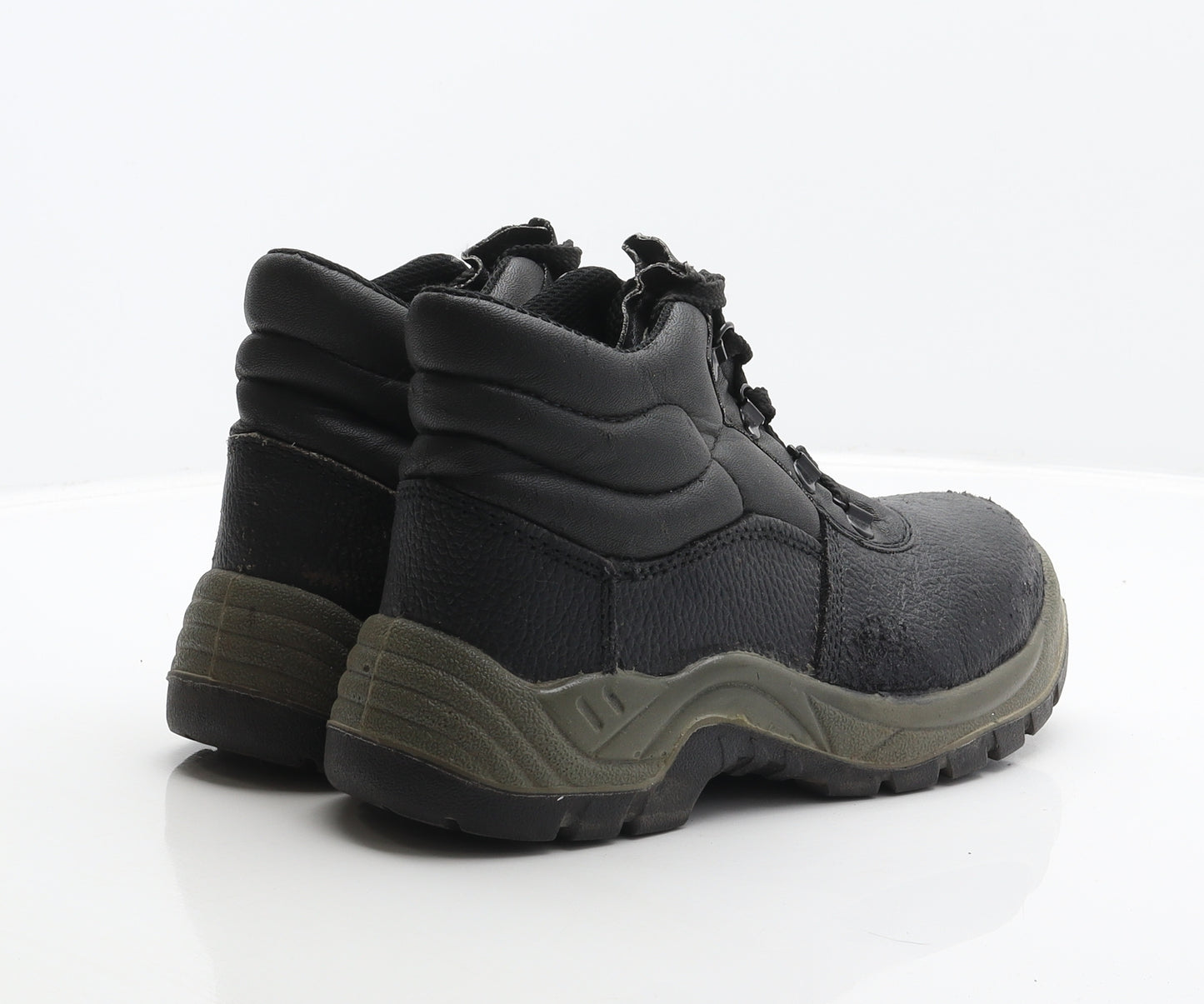 Arco Essentials Womens Black Synthetic Trainer UK 4 37 - Safety footwear, Oil resistant
