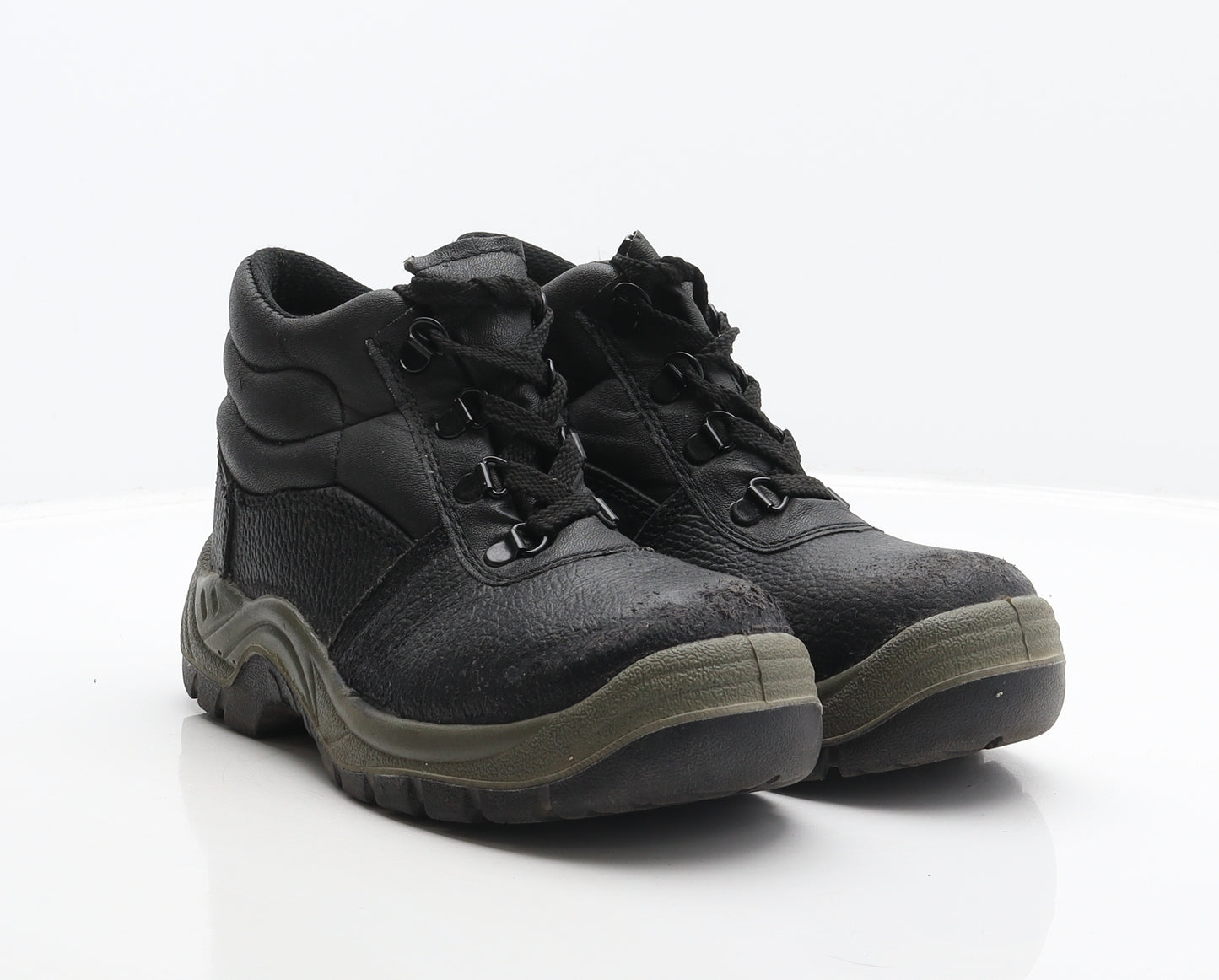 Arco Essentials Womens Black Synthetic Trainer UK 4 37 - Safety footwear, Oil resistant