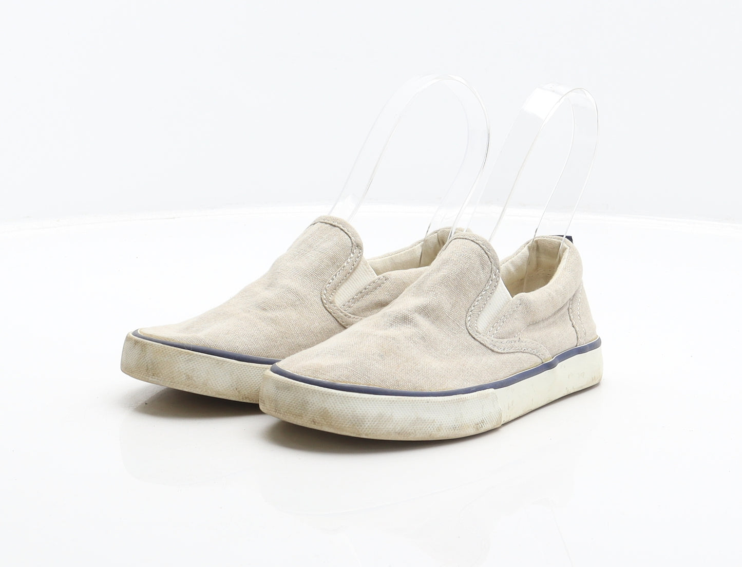 Gap Boys Beige Fabric Slip On Casual UK 11 29