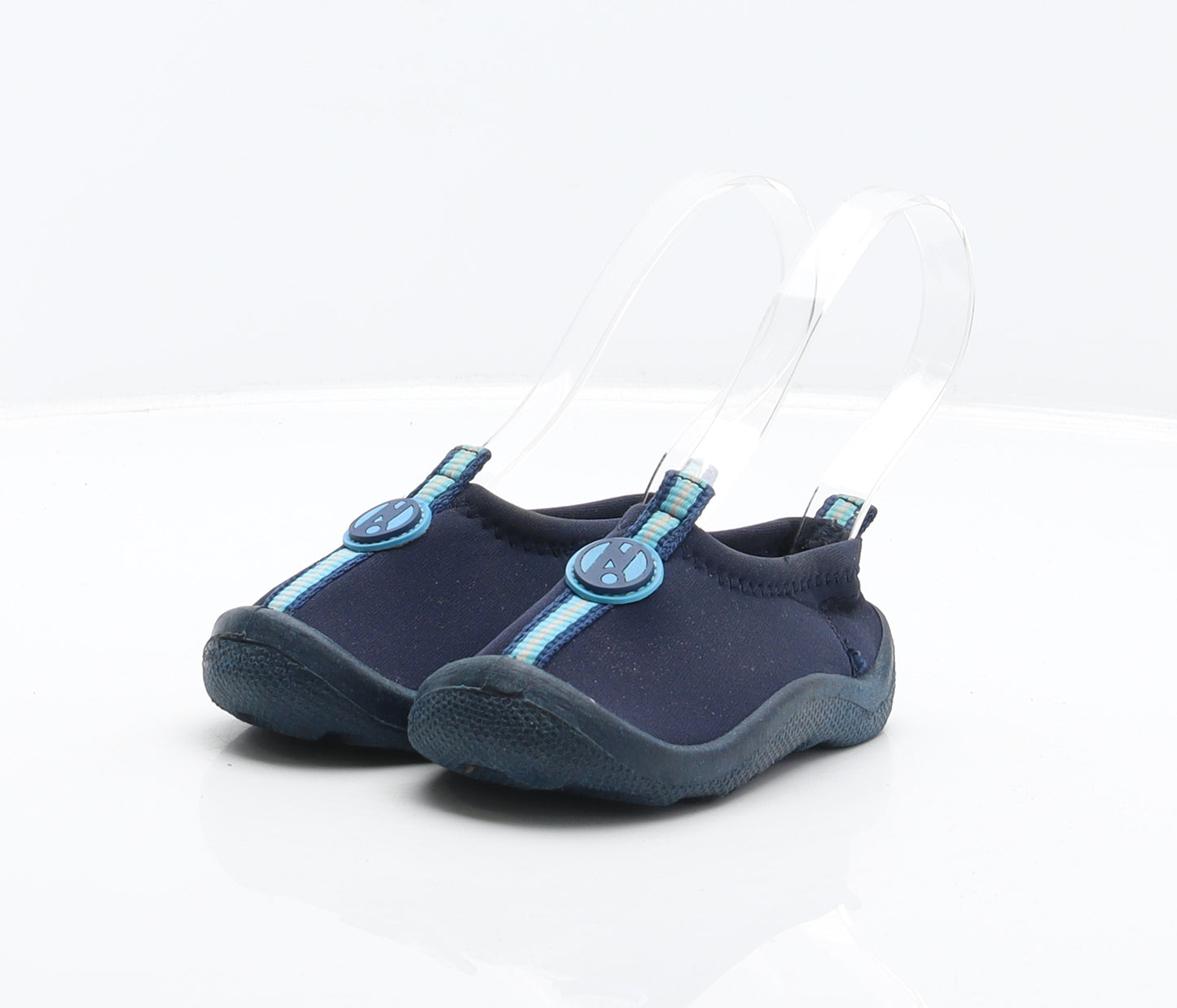 NEXT Boys Blue Polyester Slip On Casual UK 5 - Aqua Shoes