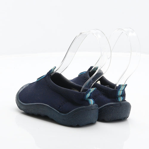 NEXT Boys Blue Polyester Slip On Casual UK 5 - Aqua Shoes