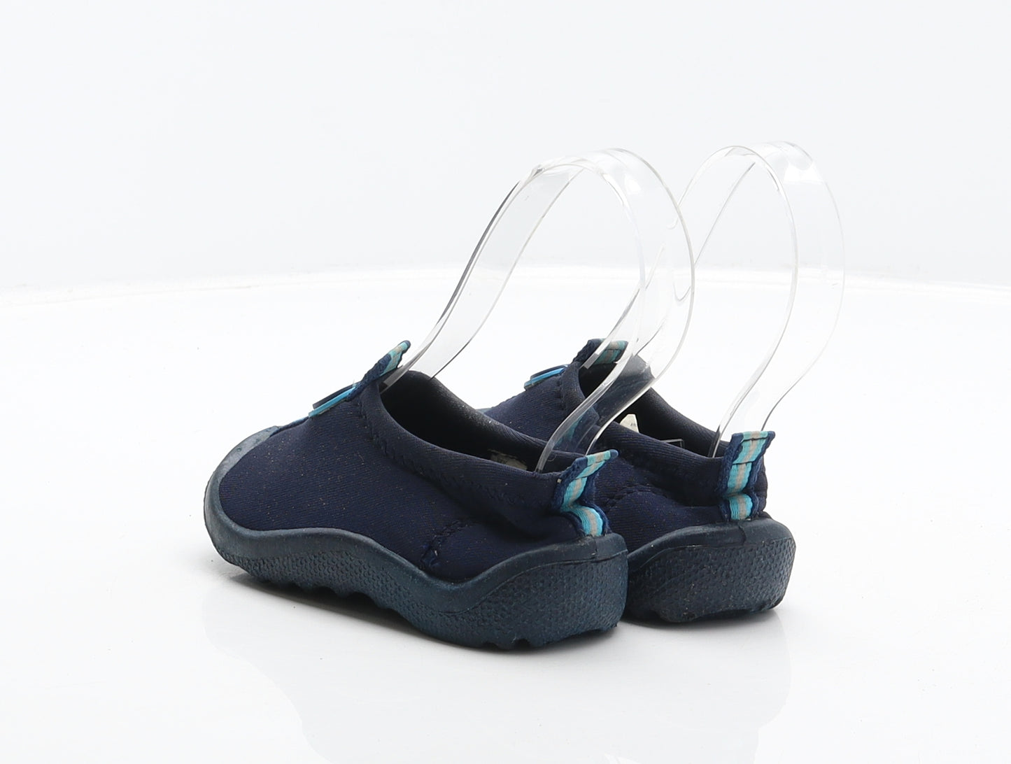 NEXT Boys Blue Polyester Slip On Casual UK 5 - Aqua Shoes