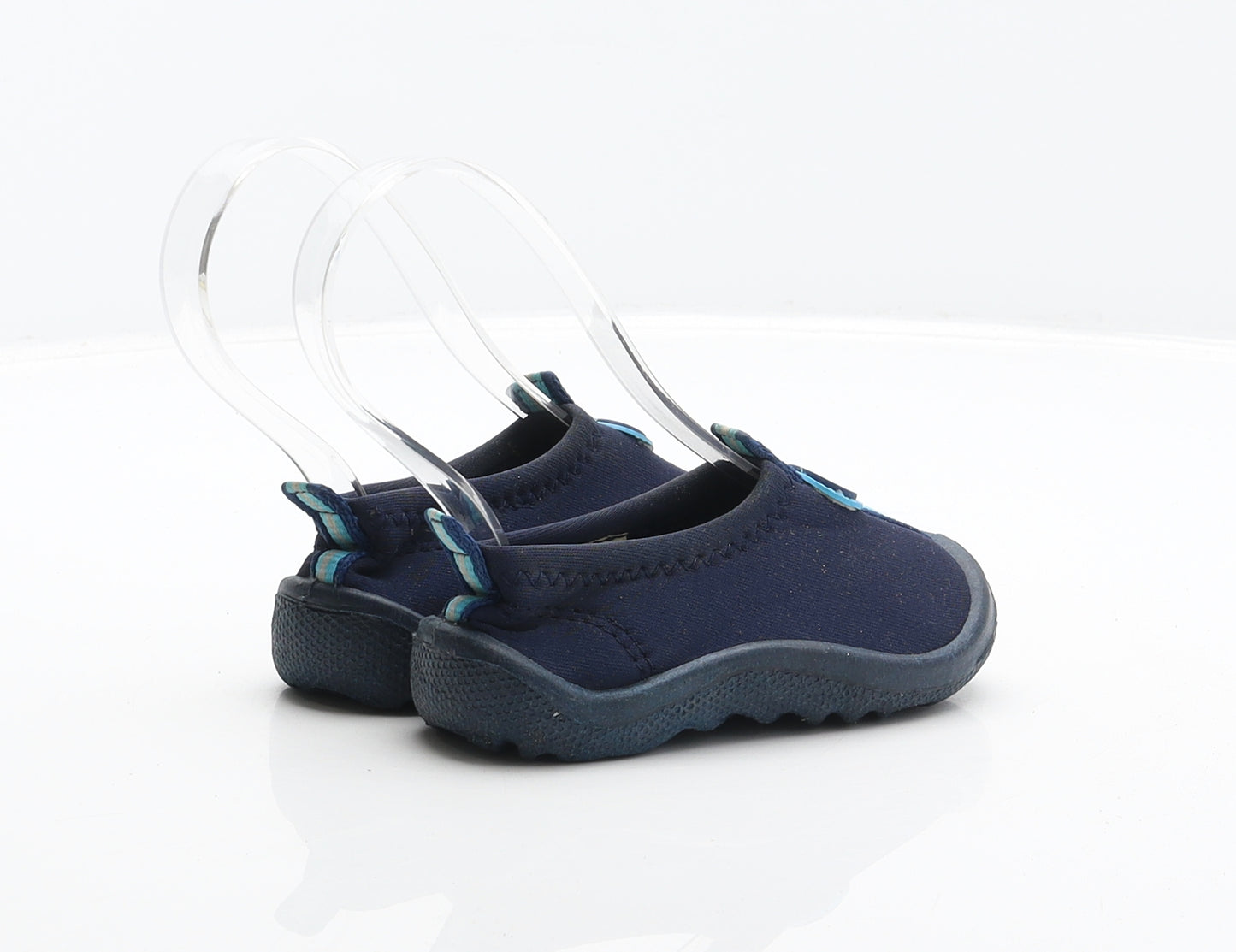 NEXT Boys Blue Polyester Slip On Casual UK 5 - Aqua Shoes