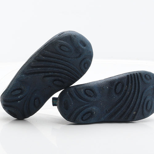 NEXT Boys Blue Polyester Slip On Casual UK 5 - Aqua Shoes