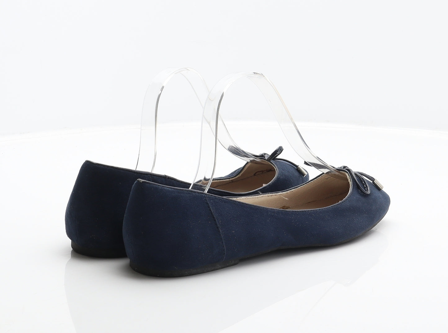 Monsoon Womens Blue Polyester Ballet Flat UK 7 41