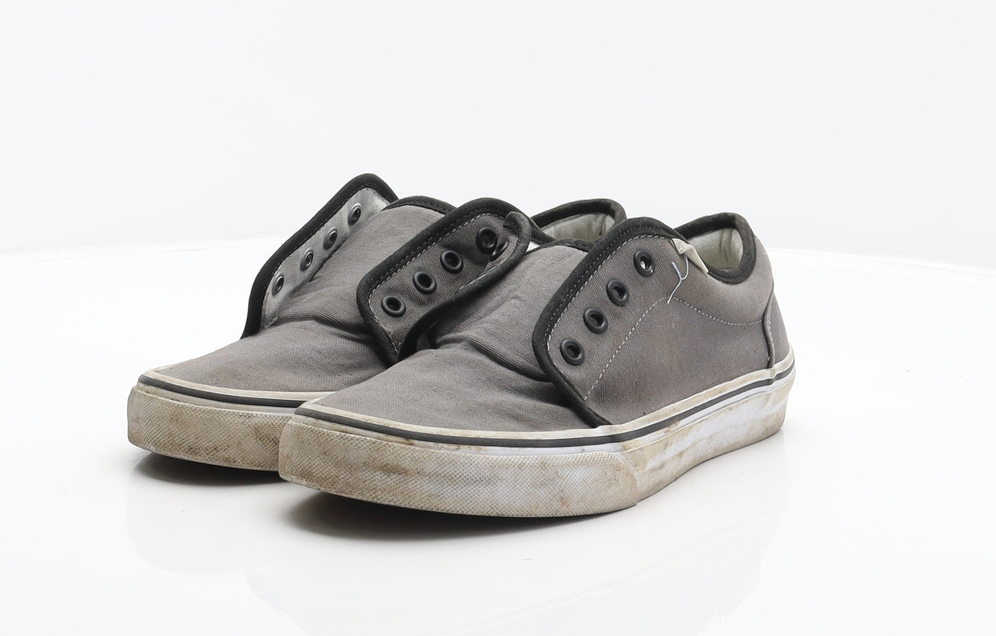 VANS Womens Grey Fabric Trainer UK 6.5 40 US 8.5