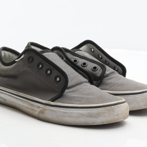 VANS Womens Grey Fabric Trainer UK 6.5 40 US 8.5