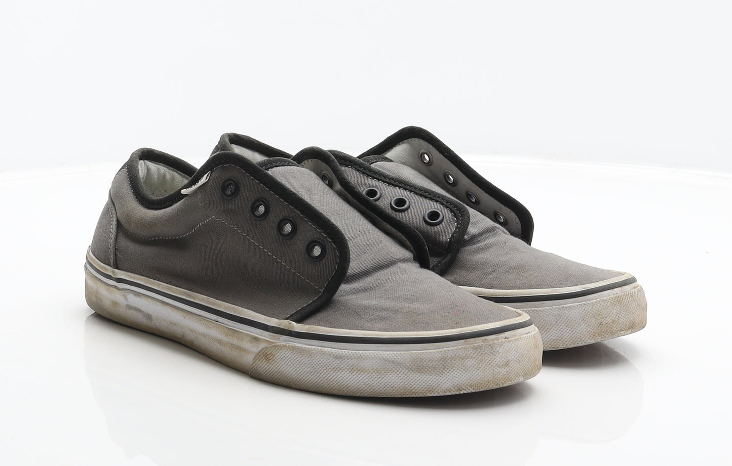 VANS Womens Grey Fabric Trainer UK 6.5 40 US 8.5