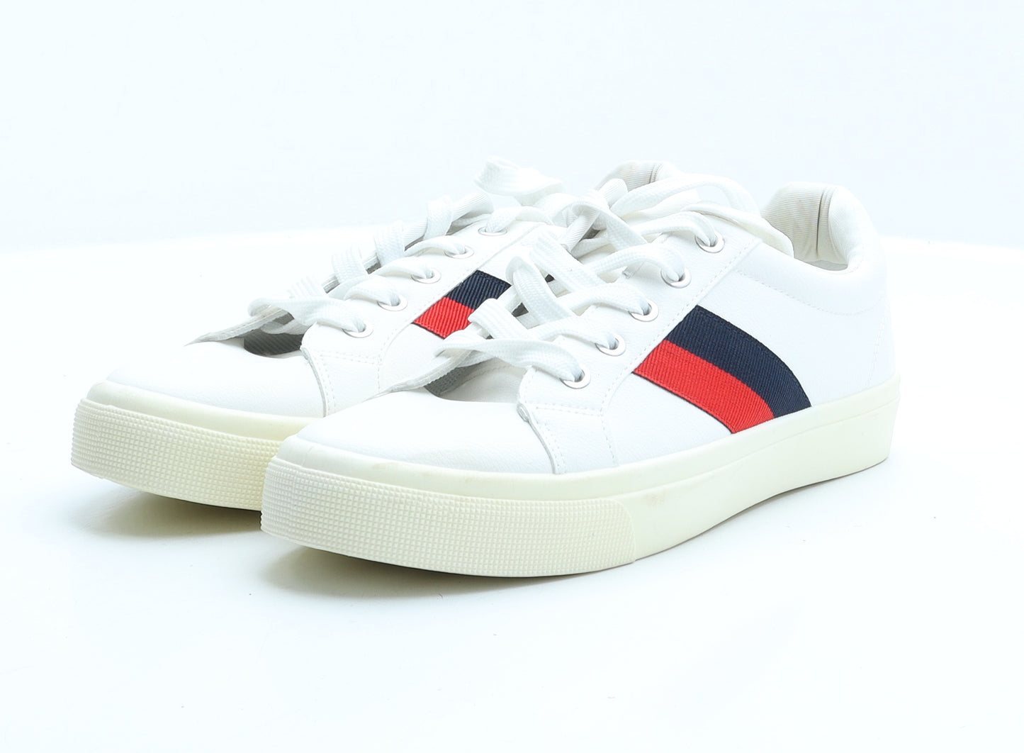 New Look Womens White Synthetic Trainer UK 6 39