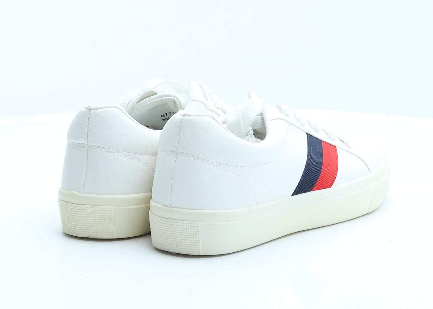 New Look Womens White Synthetic Trainer UK 6 39