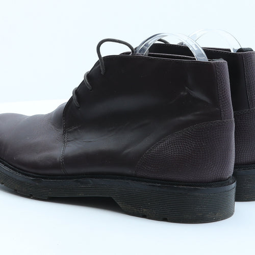 Topman Mens Brown Synthetic Chukka Boot UK 11 45