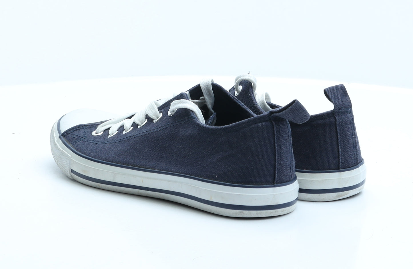 Papaya Womens Blue Fabric Trainer UK 6