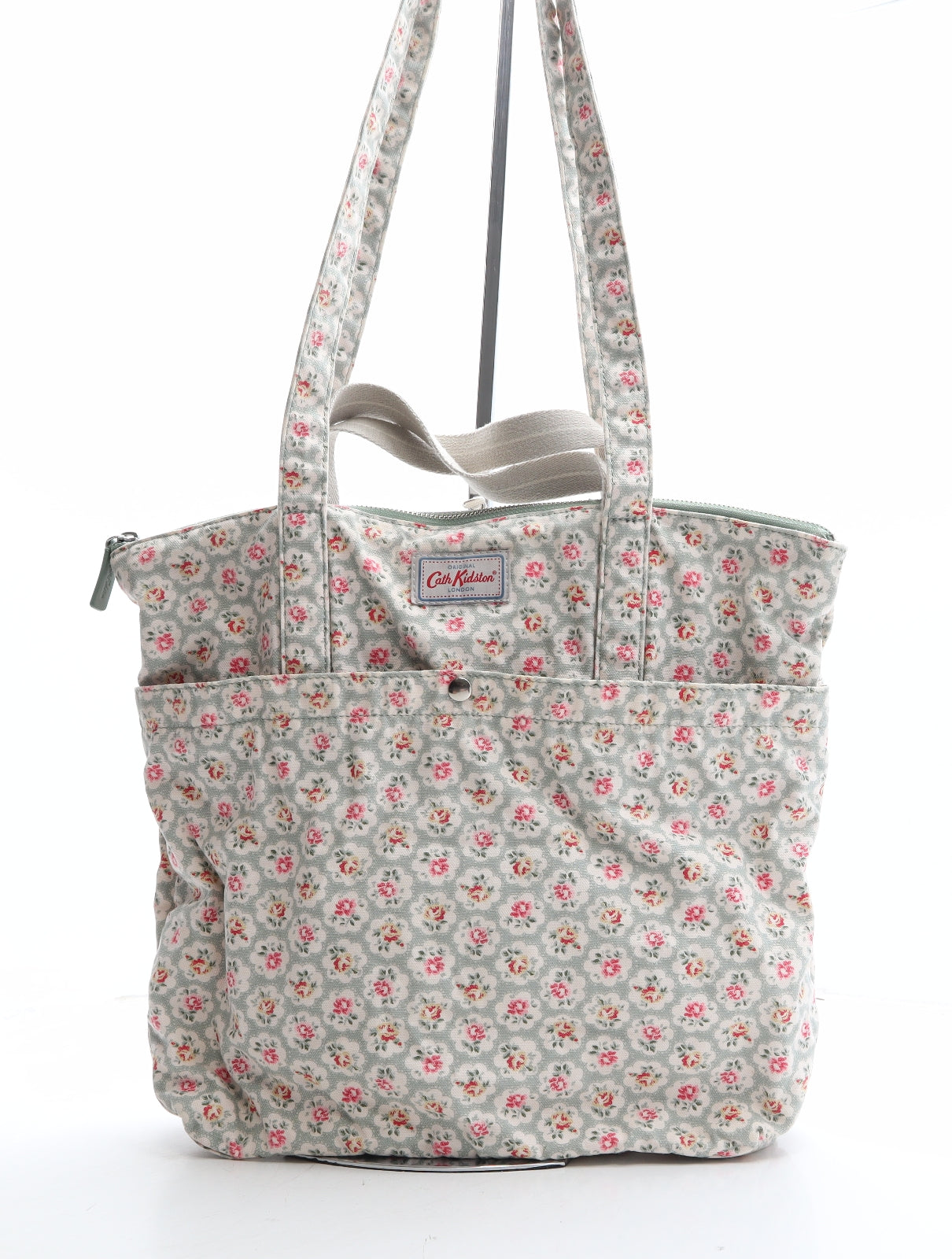 Cath Kidston Womens Multicoloured Floral Cotton Shoulder Bag Size Large