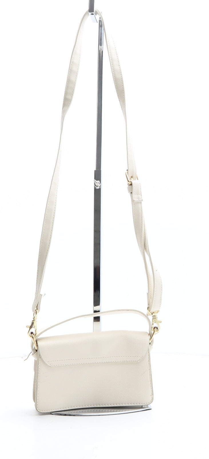 Primark Womens Beige Polyethylene Crossbody Size Micro