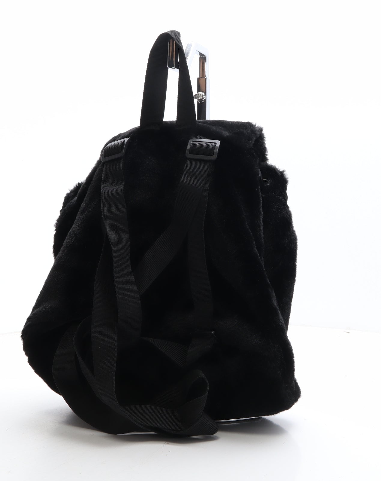 Primark Womens Black Polyester Backpack Size Medium
