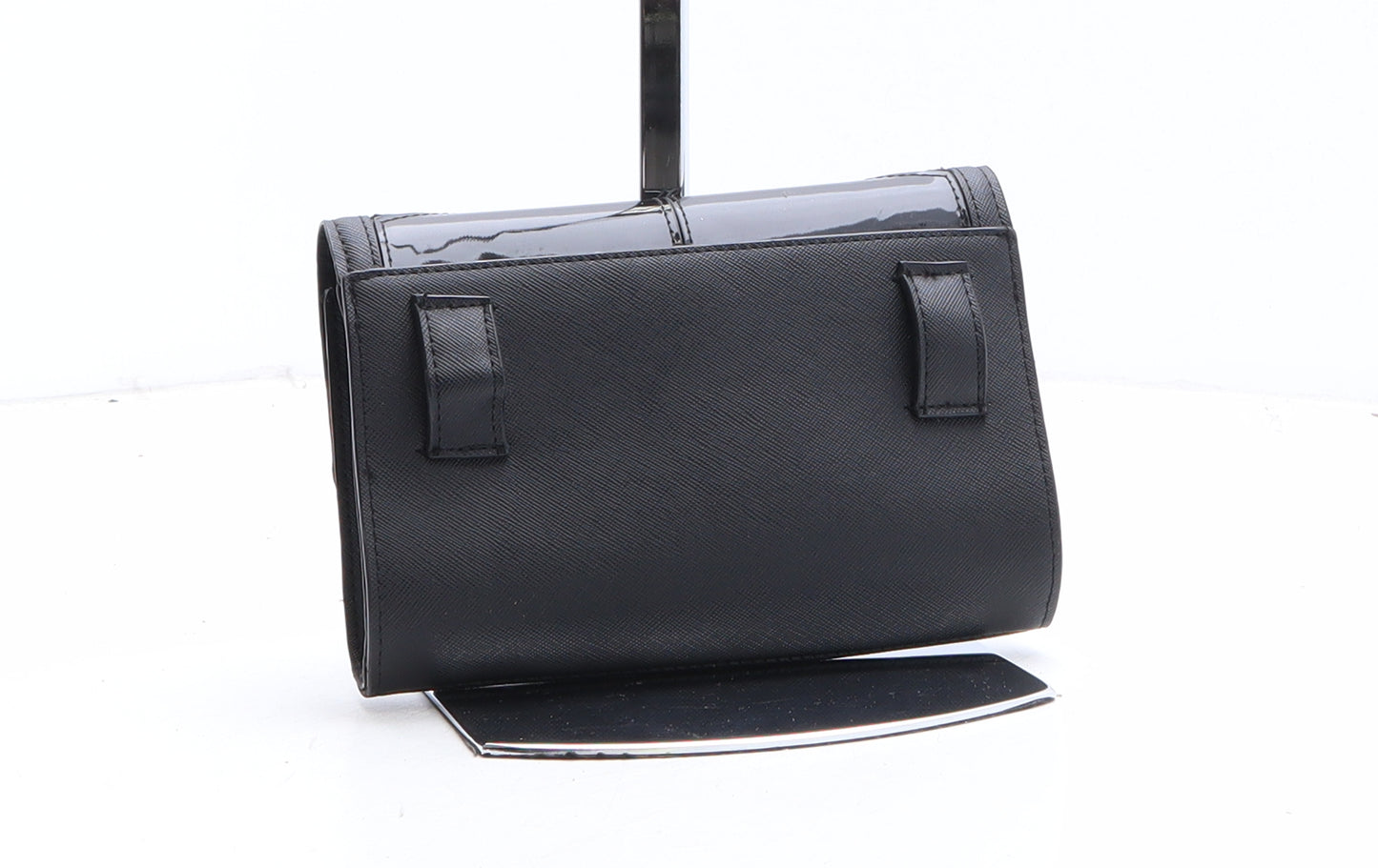 River Island Womens Black Polyethylene Clutch Size Medium
