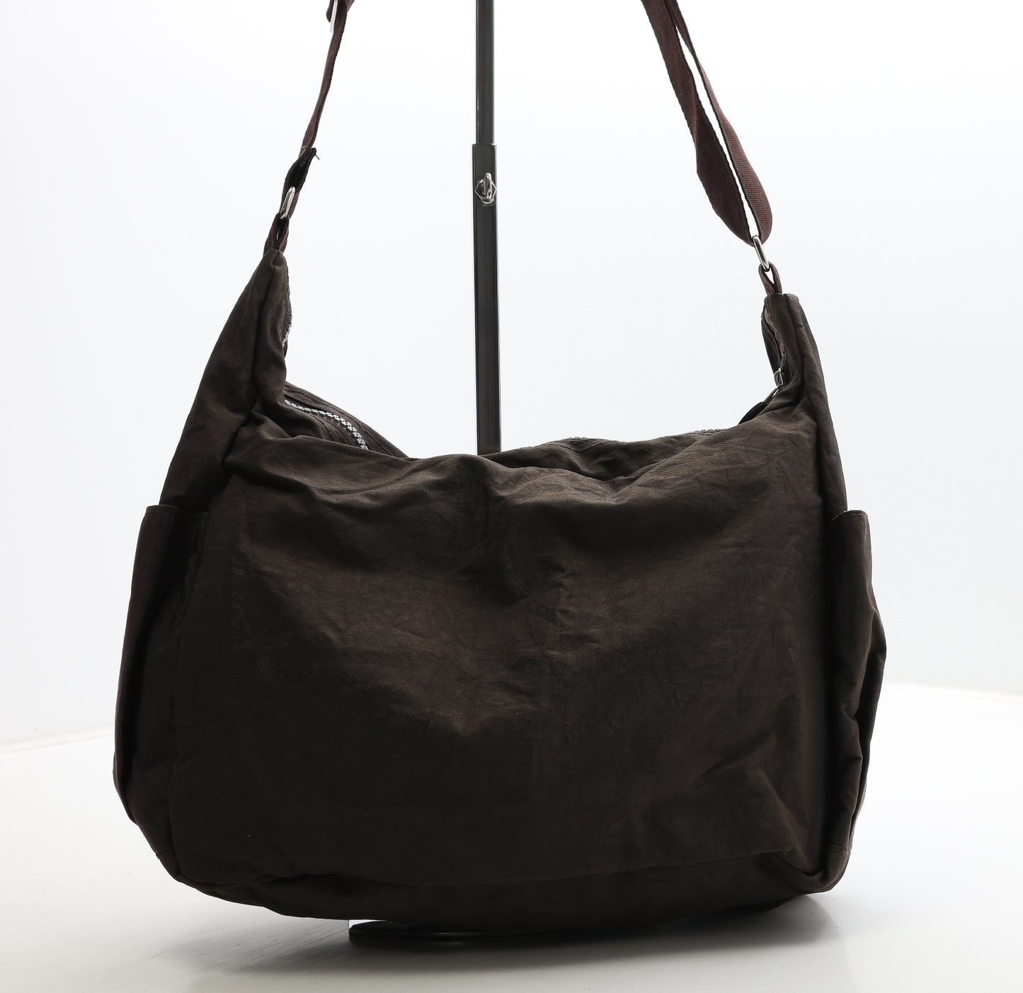 Hawkins Womens Brown Polyester Crossbody Size Medium