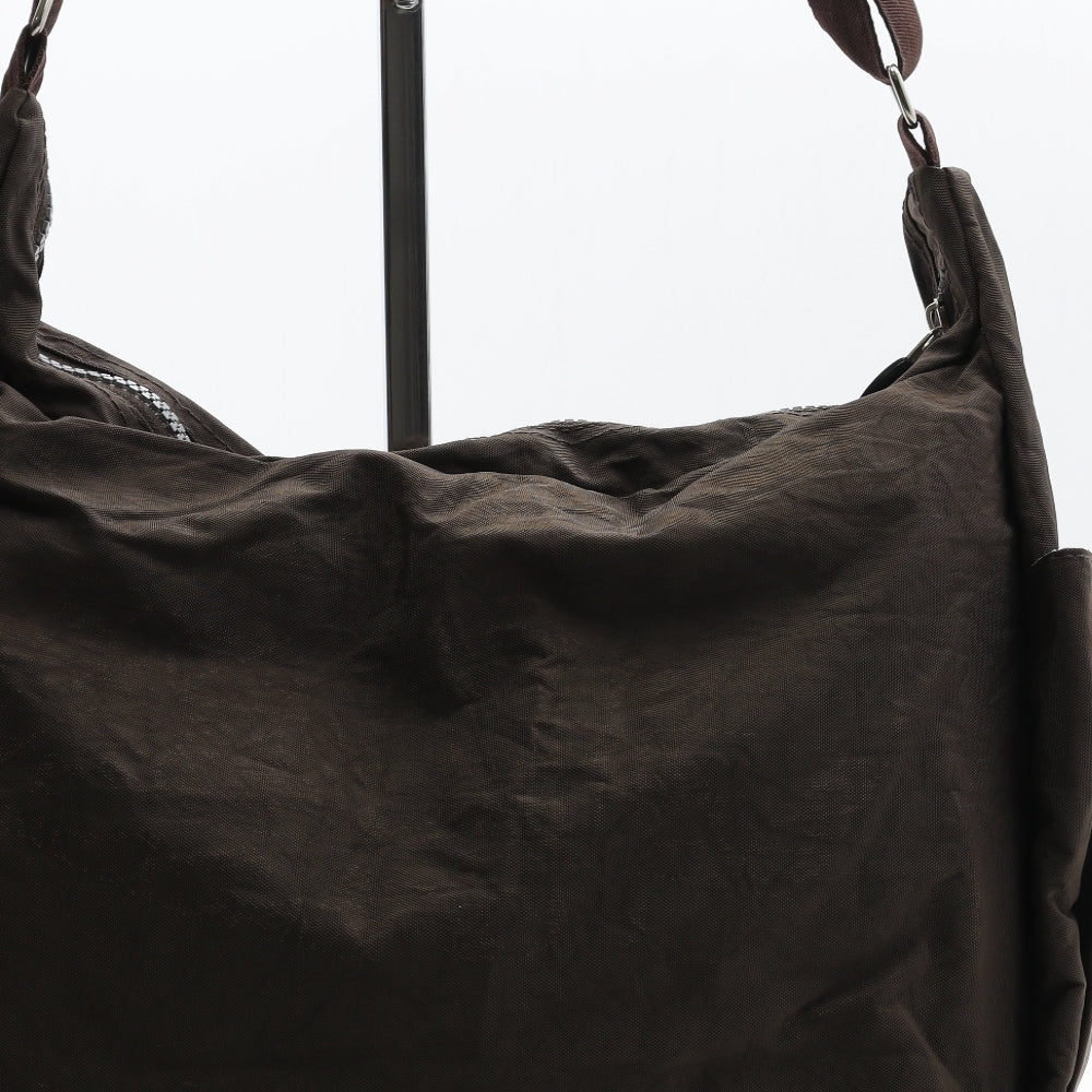 Hawkins Womens Brown Polyester Crossbody Size Medium