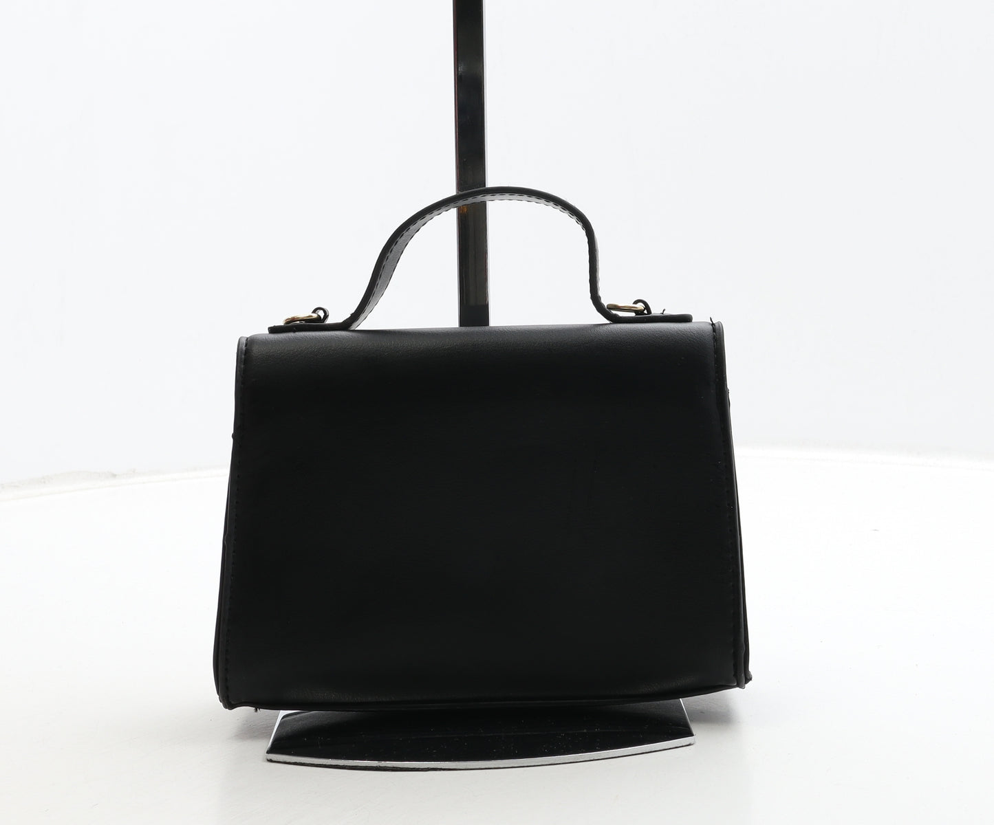 Primark Womens Black Polyurethane Crossbody Size Small