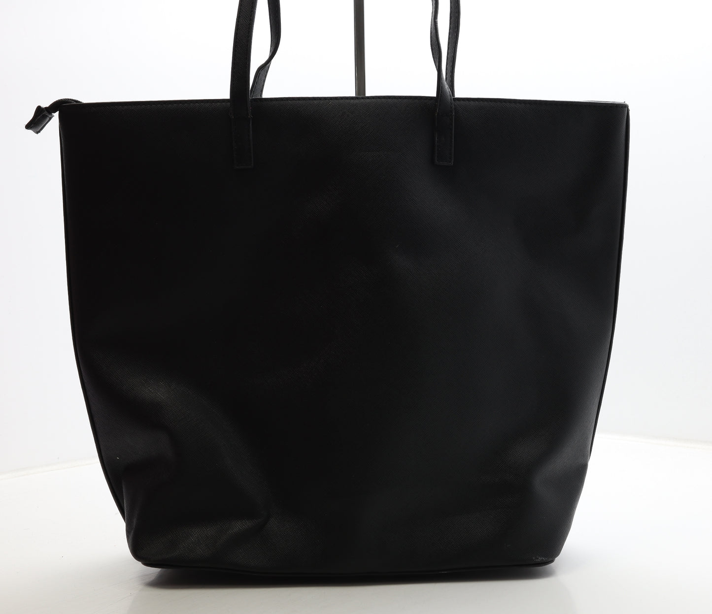 Atmosphere Womens Black PVC Top Handle Bag Size Extra Large