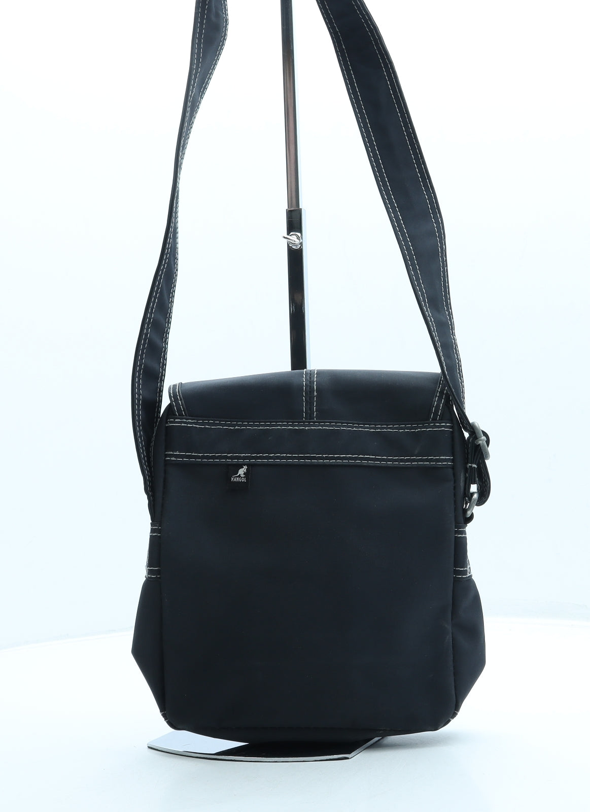 Kangol Womens Blue Polyester Crossbody Size Small
