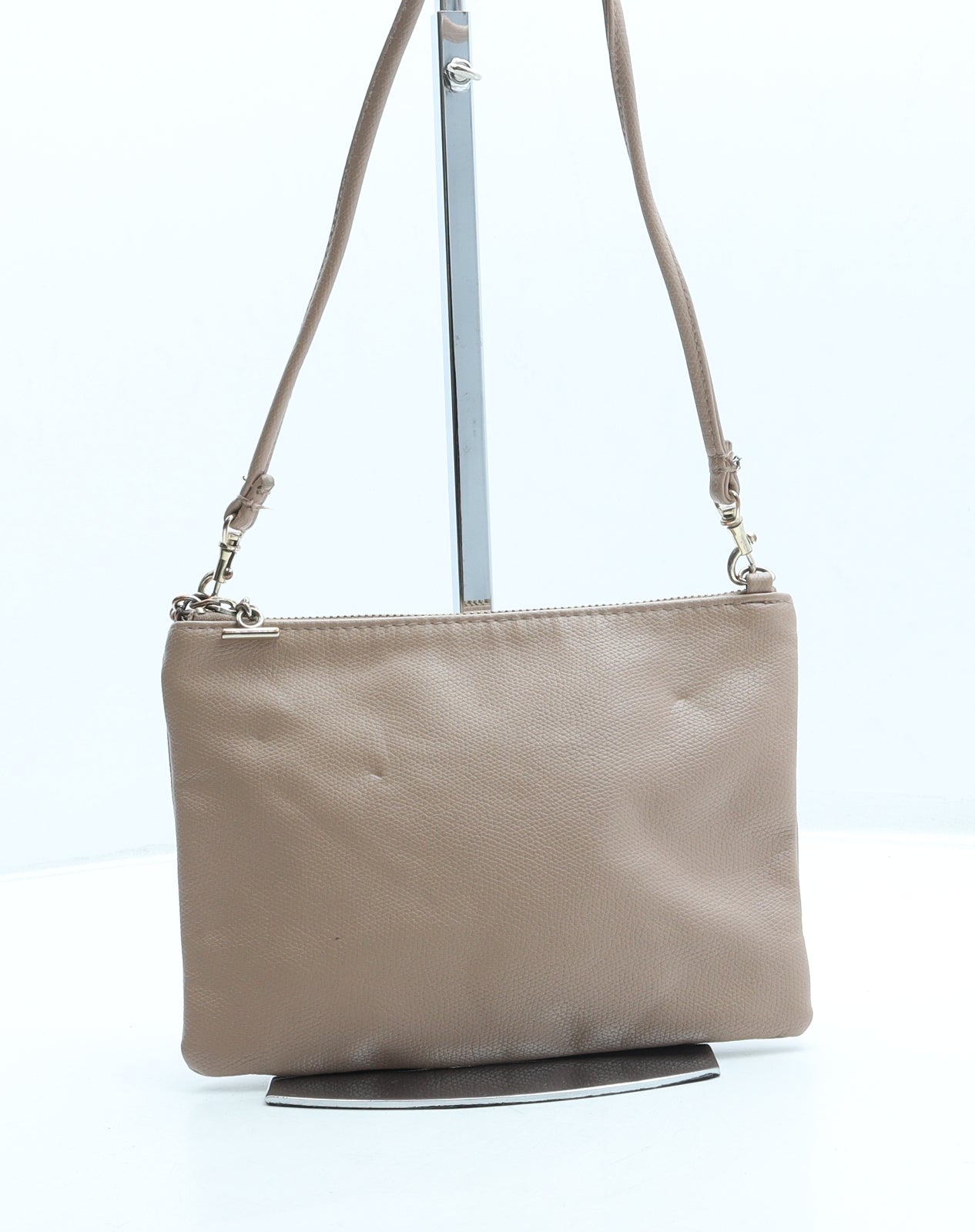H&M Womens Pink Leather Crossbody Size Small