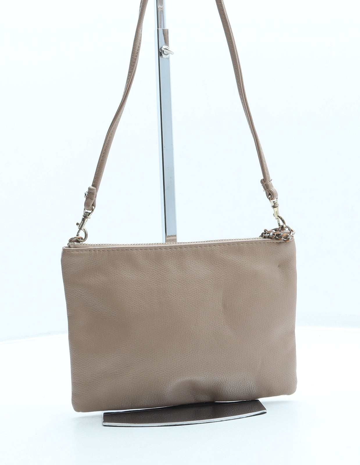 H&M Womens Pink Leather Crossbody Size Small