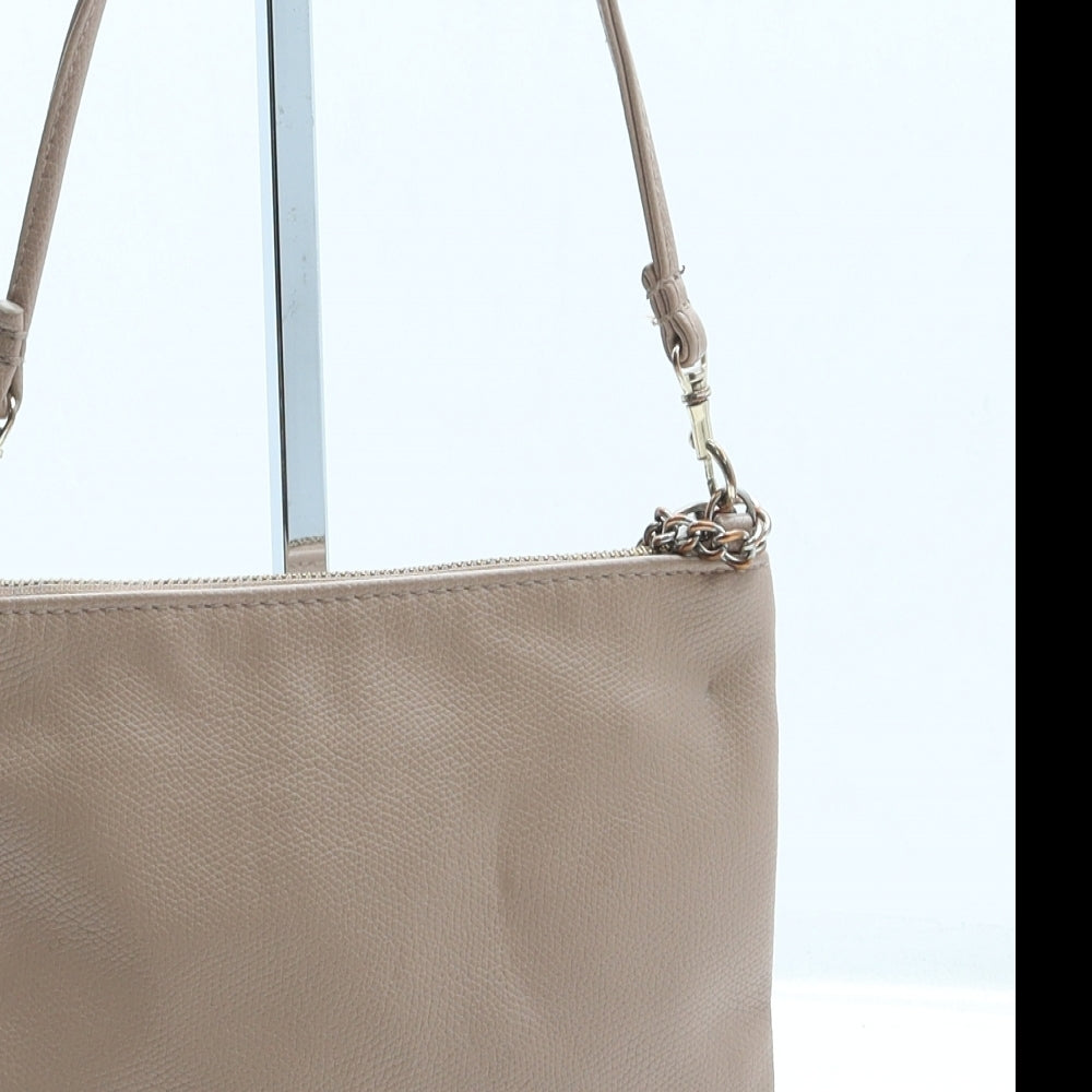 H&M Womens Pink Leather Crossbody Size Small