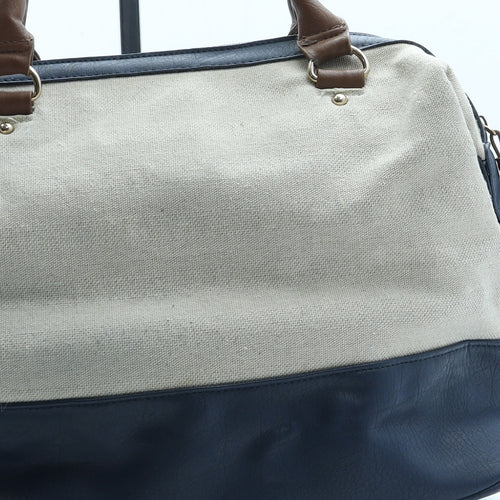 Preworn Womens Beige Polyester Top Handle Bag