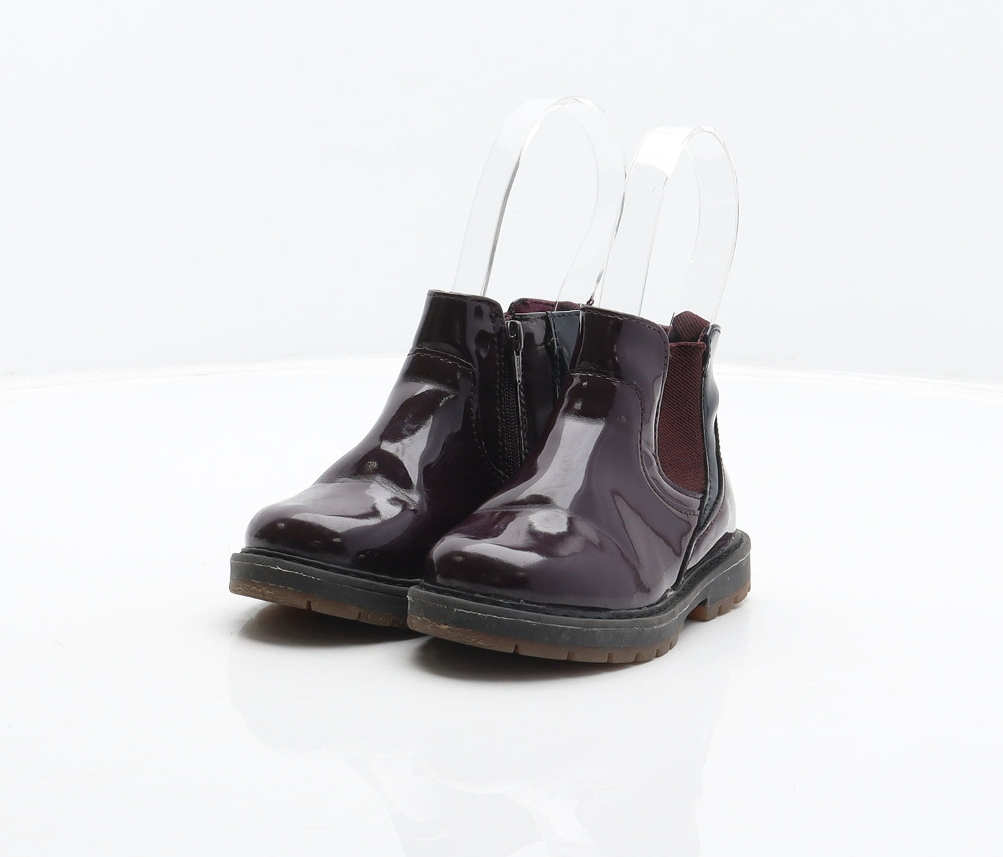 Zara Girls Red Synthetic Chelsea Boot UK 5 22