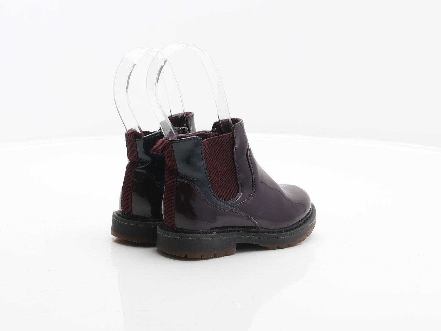 Zara Girls Red Synthetic Chelsea Boot UK 5 22