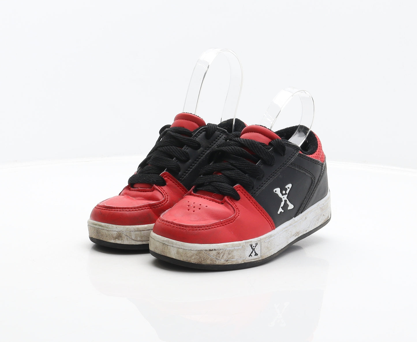 Sidewalk Sports Boys Red Synthetic Trainer UK 11 30