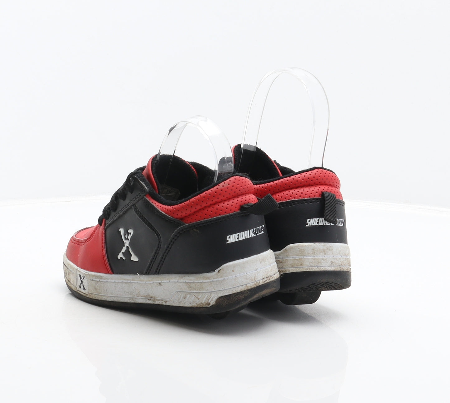 Sidewalk Sports Boys Red Synthetic Trainer UK 11 30