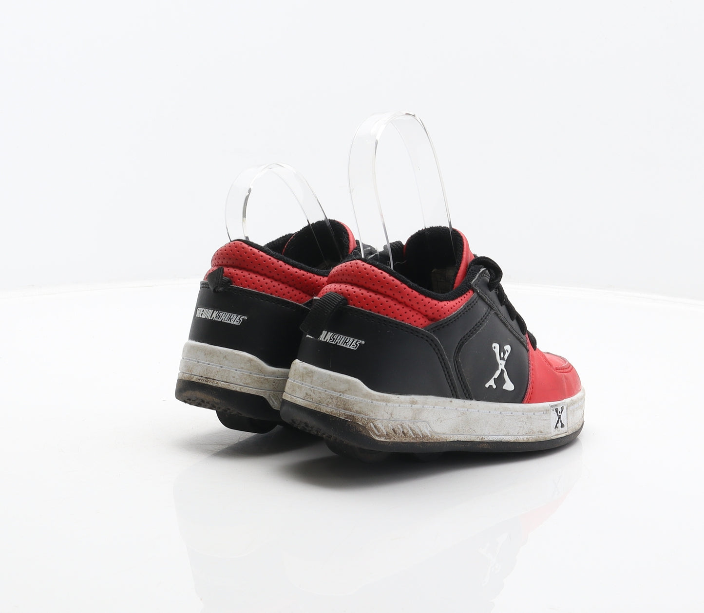 Sidewalk Sports Boys Red Synthetic Trainer UK 11 30